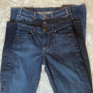 Lot of two Citizens of Humanity jeans! Size 28 and 27